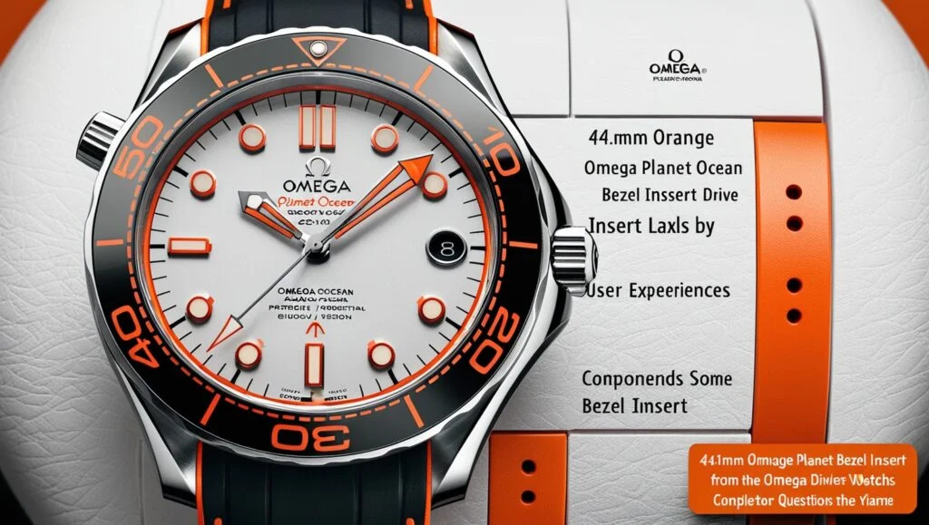 Upgrade Your: 44.1mm omega planet ocean bezel insert